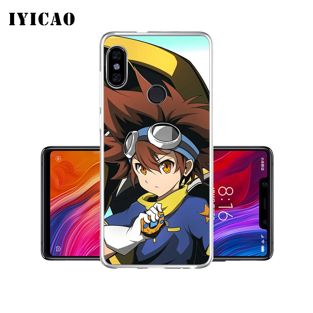 IYICAO Digimon Evolution Мягкий силиконовый чехол для телефона Xiaomi Mi 9 8 SE 6 A1 A2 Lite F1 MIX2S MIX3 TPU