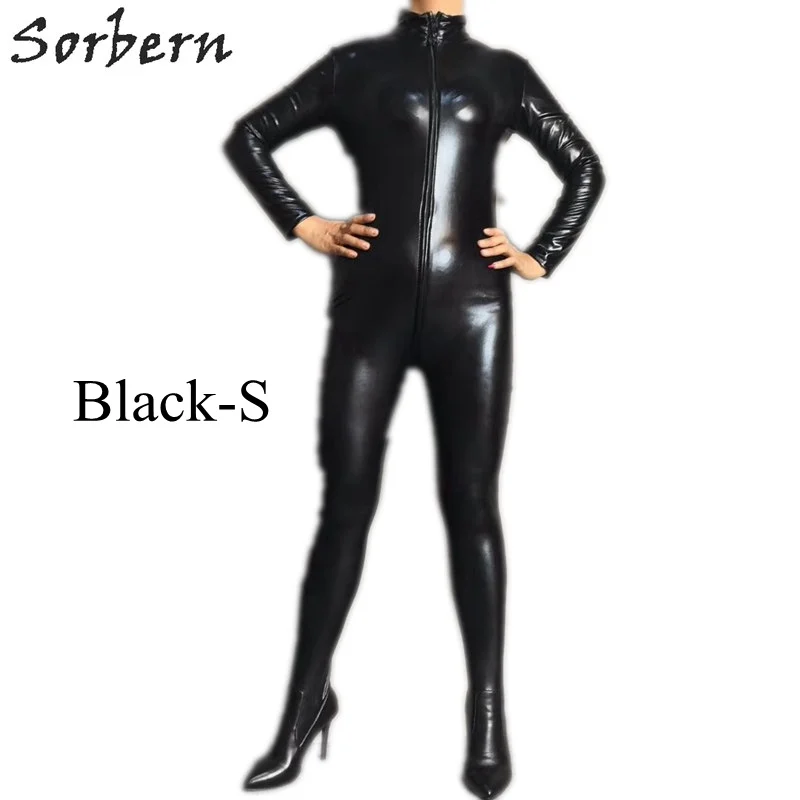 Black--S Sorbern/женские сапоги до бедра черного цвета; Botas Largas Mujer; сапоги с острым носком на тонком каблуке; - Цвет: Black--S