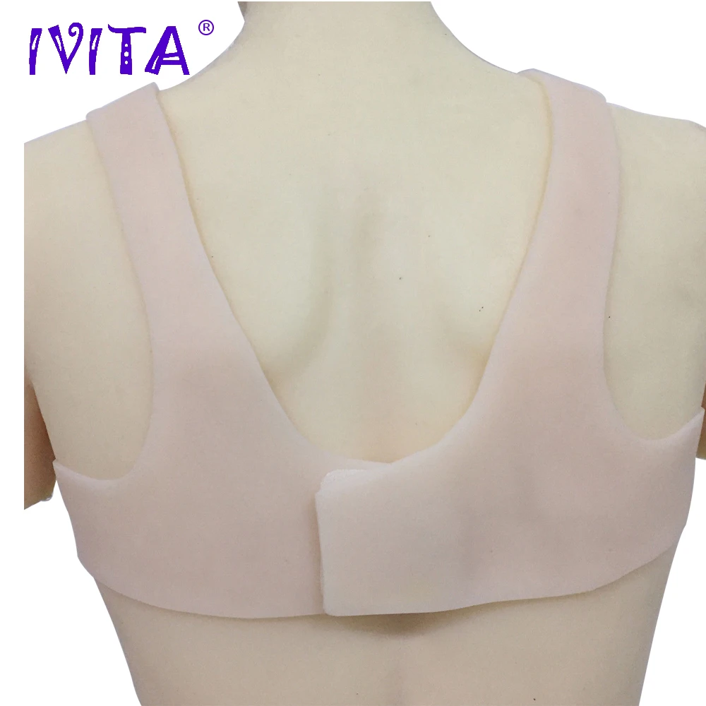 IVITA 2800 г силиконовые формы для груди искусственные Shemale трансгендер Трансвестит