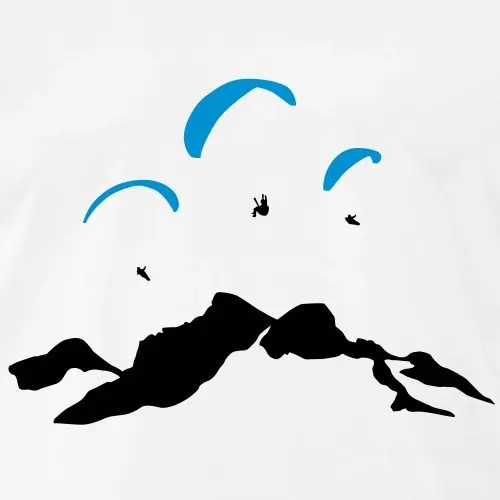 Новая Раскладушка Футболка Parapente Montagne футболка Премиум Homme Boyfriend Подарочная