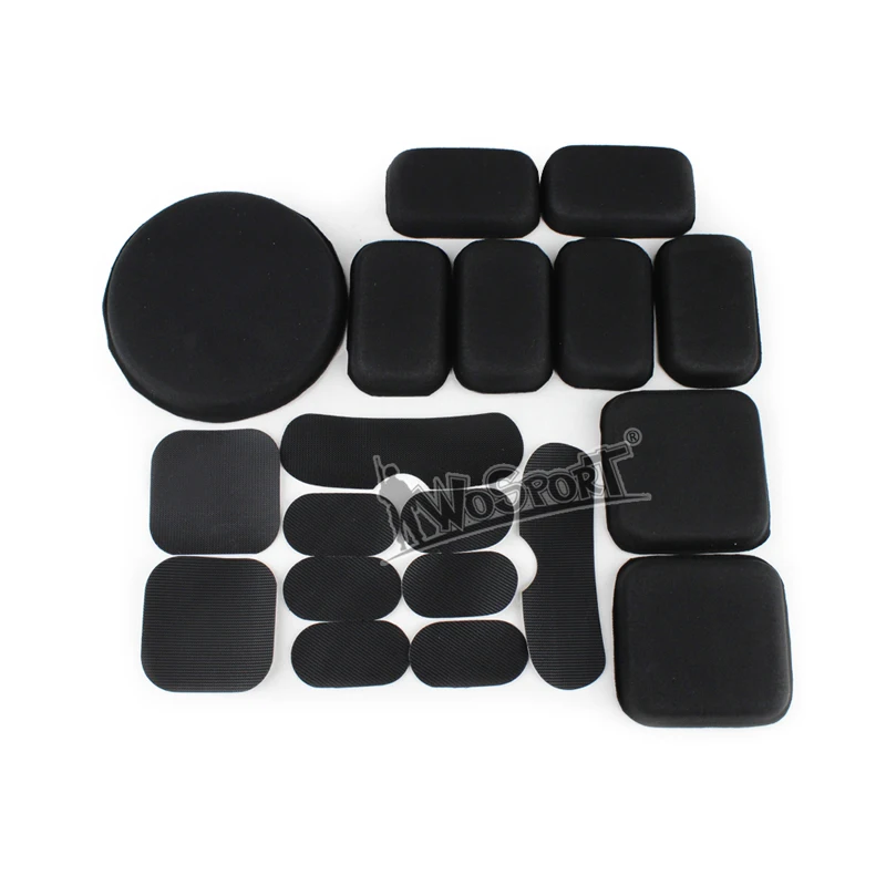 Wosport Airsoft Paintball gun Tactical fast Helmet Accessorie Eva Pad Outdoor Hunting Army Military Cs Painball Accessory | Спорт и