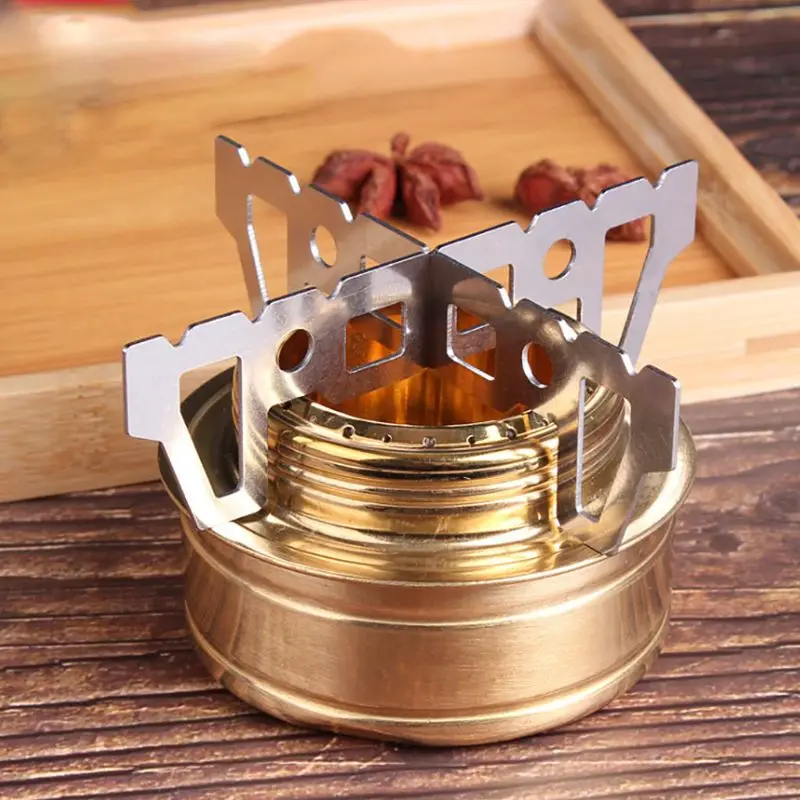 Outdoor Camping Alcohol Stove Cross Stand Stainless Steel Mini Picnic Rack Tool | Спорт и развлечения