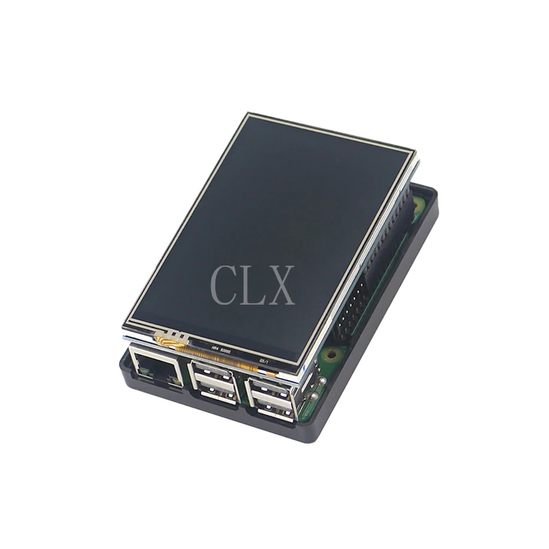 Raspberry Pi 3 Model B + ABS чехол с 5 дюймов TFT Экран для +/ B/RPI 3B +|Аксессуары демонстрационных