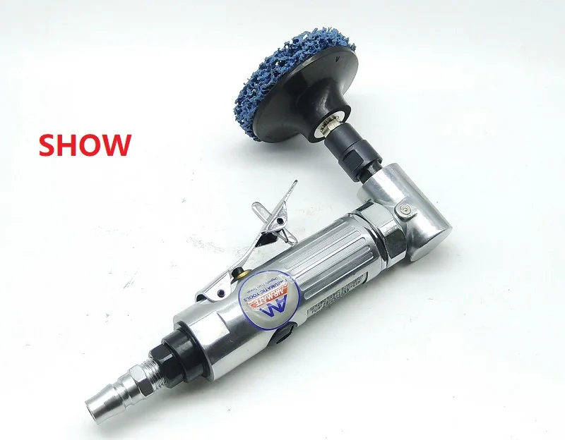 Новый 1 шт. пневматический угловой шлифовальный станок с 3-дюймовой подушкой