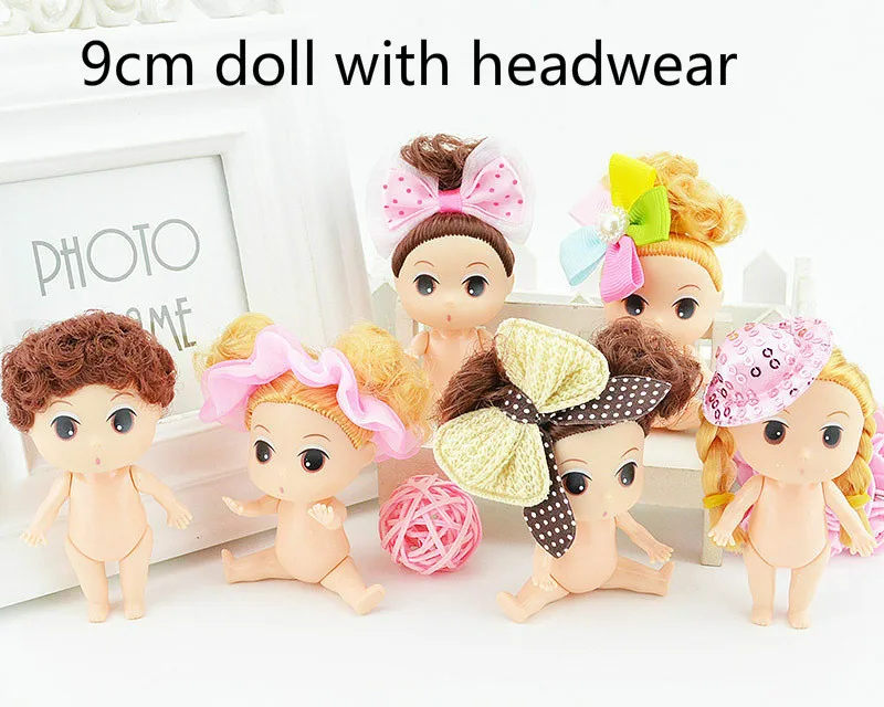 Бесплатная доставка детская игрушка подарок для девочек детские куклы 9 см Милая