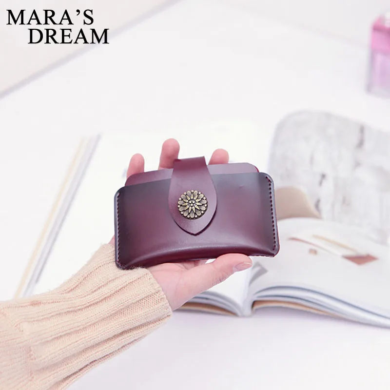 Mara's Dream 2018 короткие винтажные женские кошельки маленький кожаный кошелек