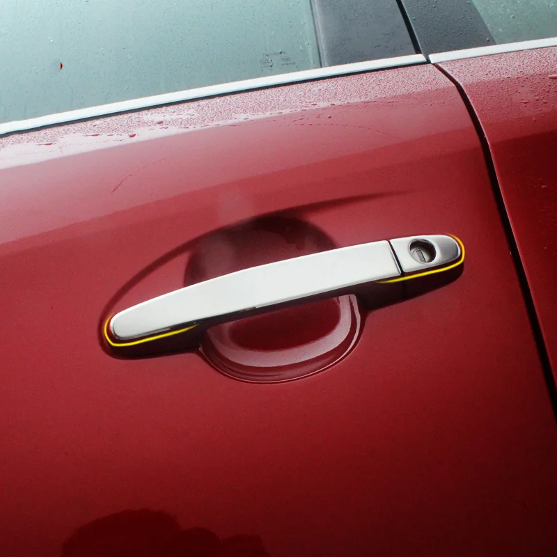 

FIT FOR TOYOTA CAMRY COROLLA PRIUS RAV4 SOLARA VIOS YARIS SCION CHROME OVERLAY DOOR HANDLE COVER TRIM MOLDING STYLING PROTECTOR