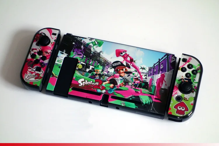 A009 Защитный чехол-накладка для Nitendo Switch Console Joy-Con, противоскользящий чехол, прямая стыковка - Цвет: A009