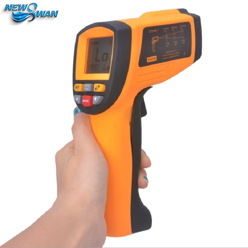 Handheld Infrared Thermometer On-line Measurement Of Industrial Temperature Gun GM2200 200 Degrees To 2200 | Инструменты