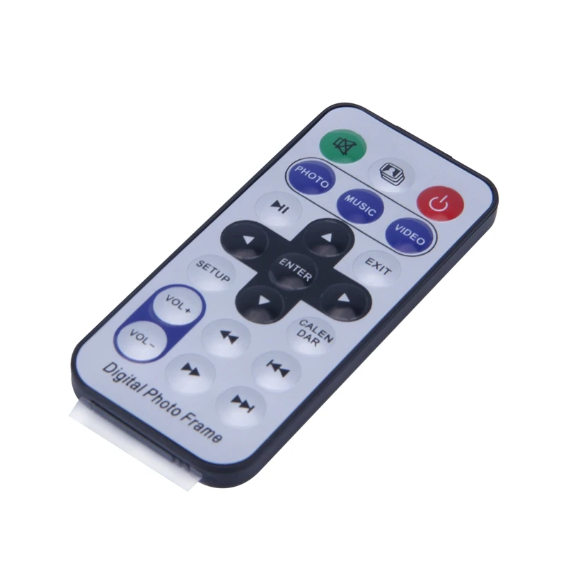 FULL 7 дюймов HD TFT LCD цифровая фоторамка с MP3 MP4 slideshow Clock Remote настольного