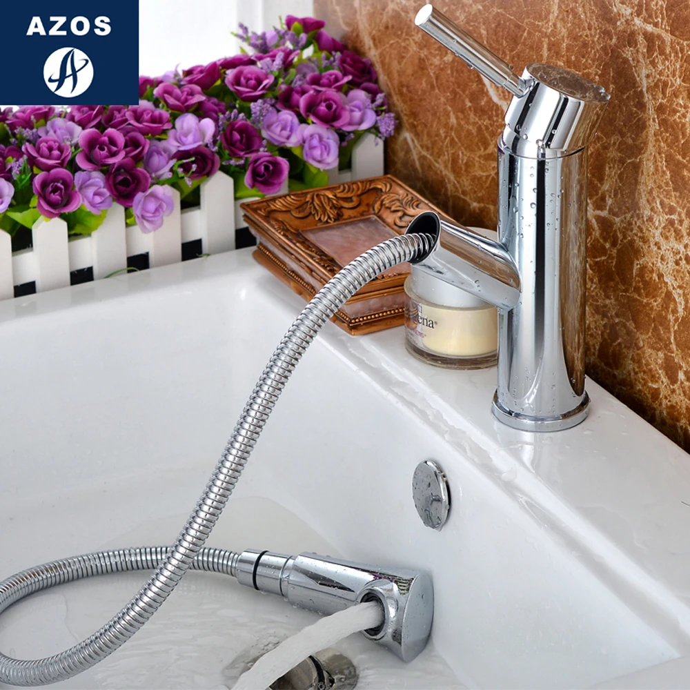 Современный Смеситель для ванной комнаты с одной ручкой Поворотный Носик сосуд