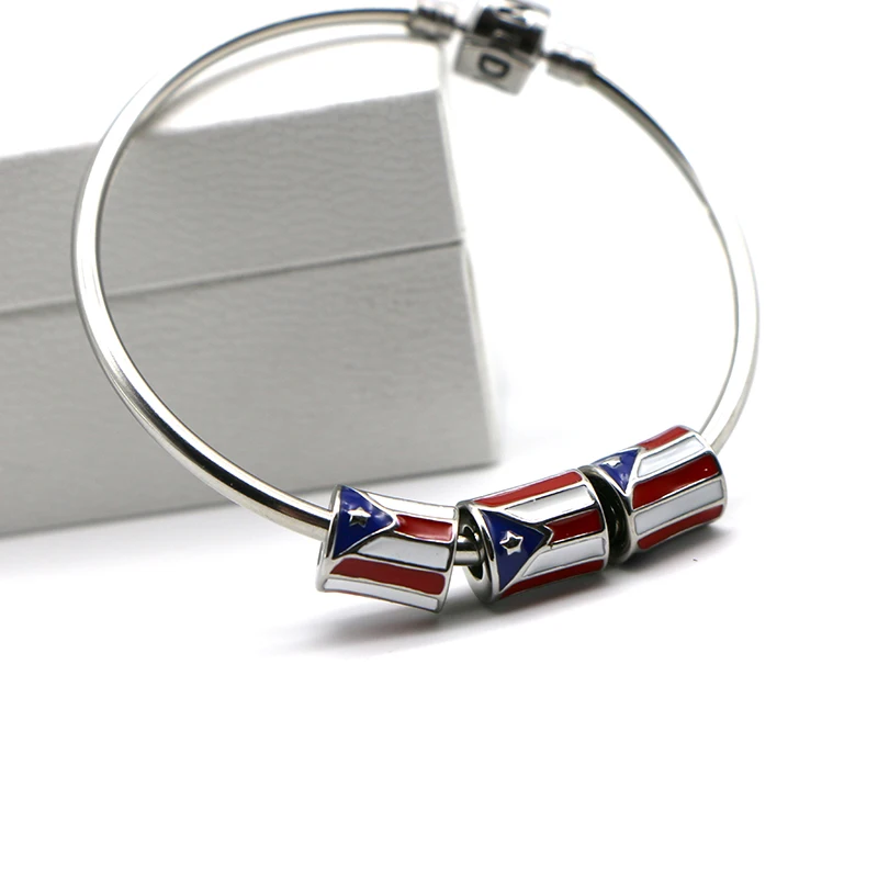 1 шт. бусины из нержавеющей стали в виде флага|Ювелирная фурнитура и компоненты| |