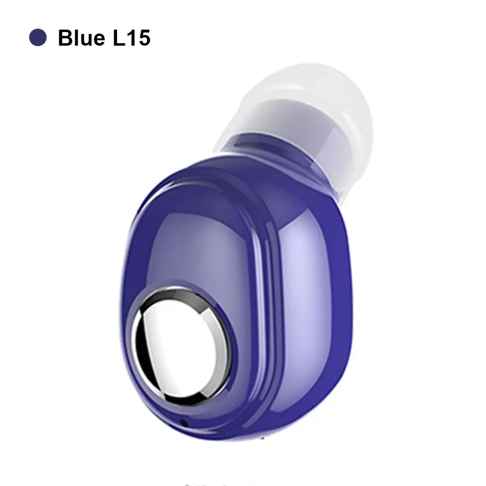 L15 мини-наушники-вкладыши Bluetooth 5,0, HiFi Спортивная беспроводная гарнитура с микрофоном, наушники-вкладыши, стерео наушники для смартфонов