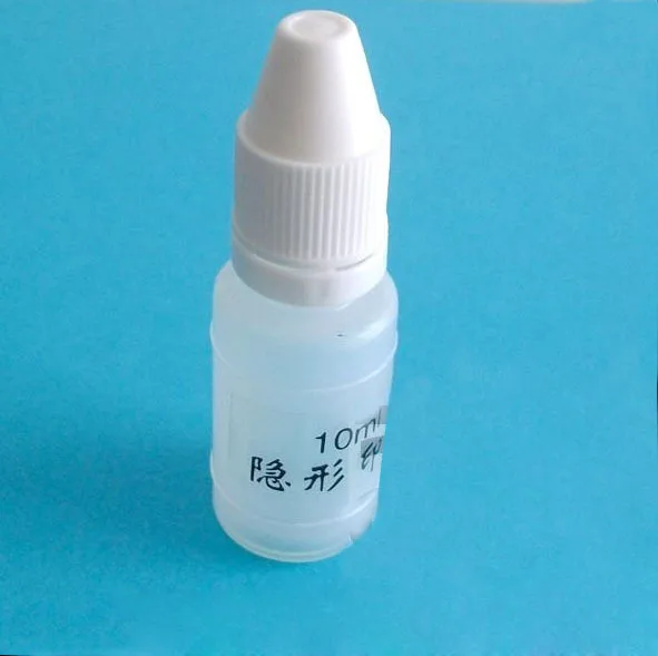 Прозрачный УФ светильник с реактивной черной краской невидимый Дневной но