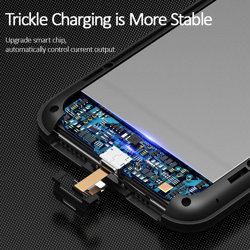 Аккумулятор Чехол для iPhone XS max USAMS 4000mAh внешний аккумулятор зарядное устройство