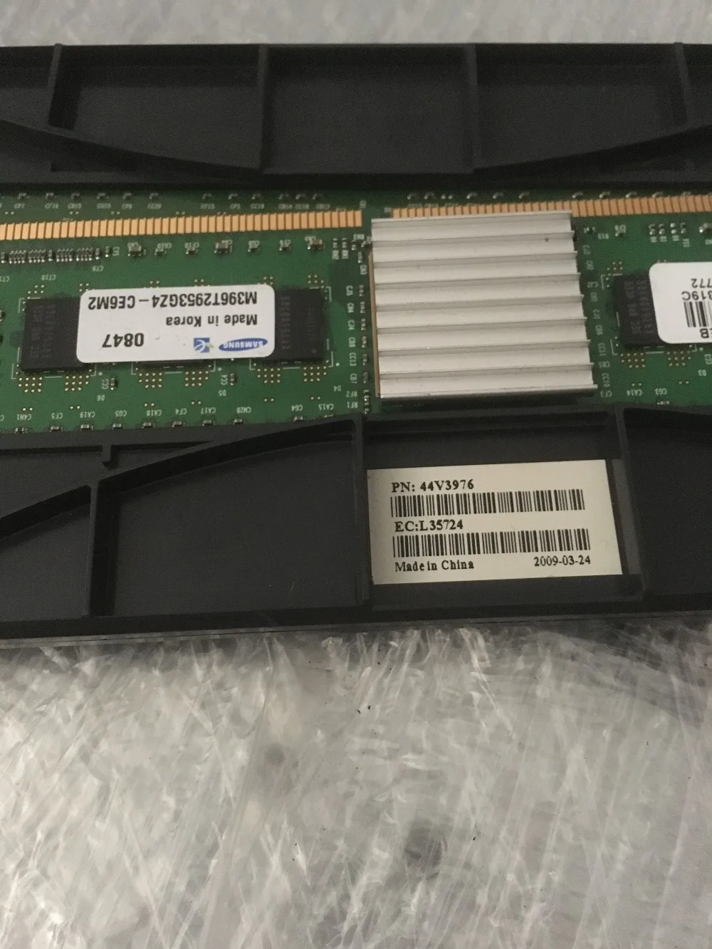 

90% new original small machine memory IBM 5693 45D1187 1G P6 570 minicomputer memory 128MX72