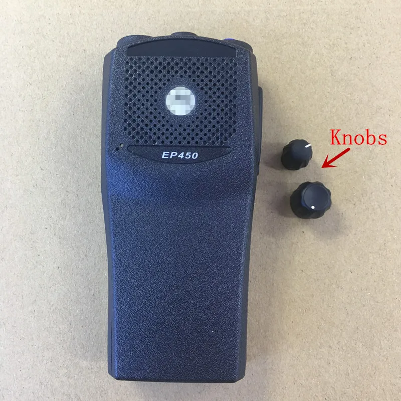 100 шт./лот корпус оболочка передний чехол Замена для motorola ep450 иди и болтай walkie talkie