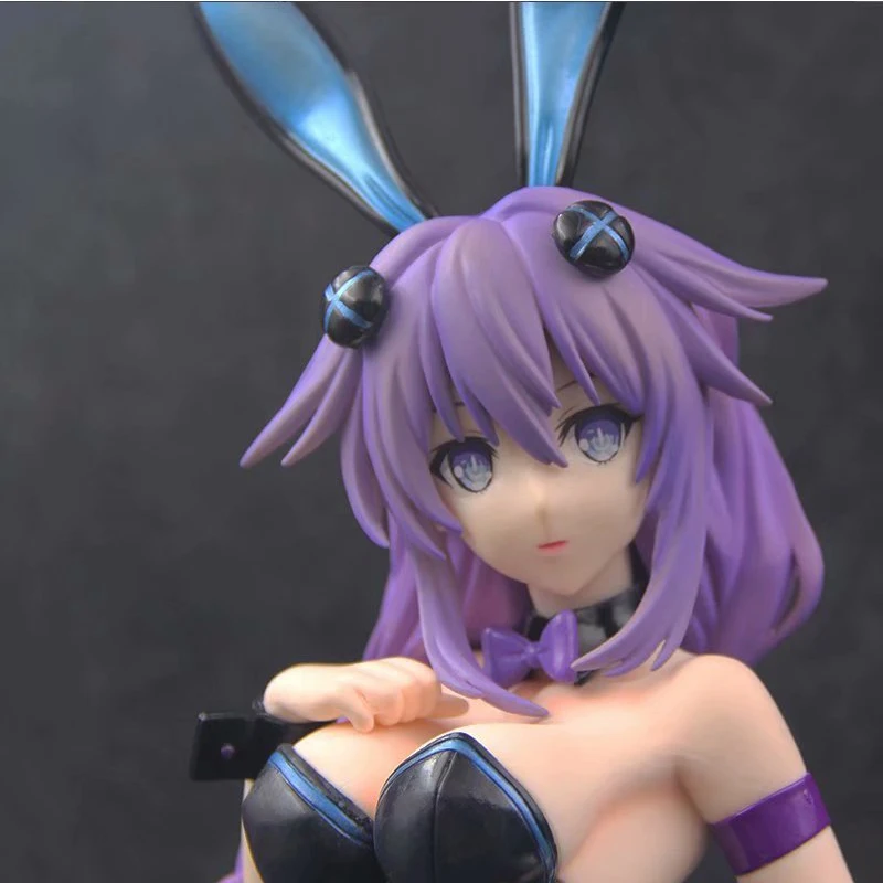 Аниме сексуальный кролик девушки вер. Игры Hyperdimension Neptunia фиолетовое сердце 1/4