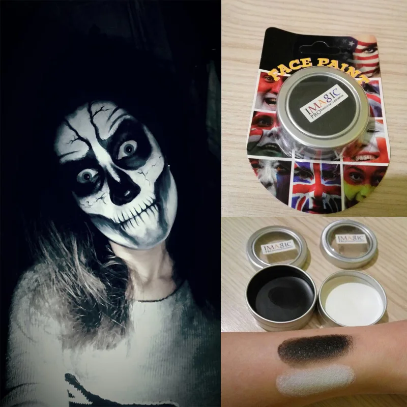Краска для лица IMAGIC цветная краска тела масляная искусство Хэллоуина