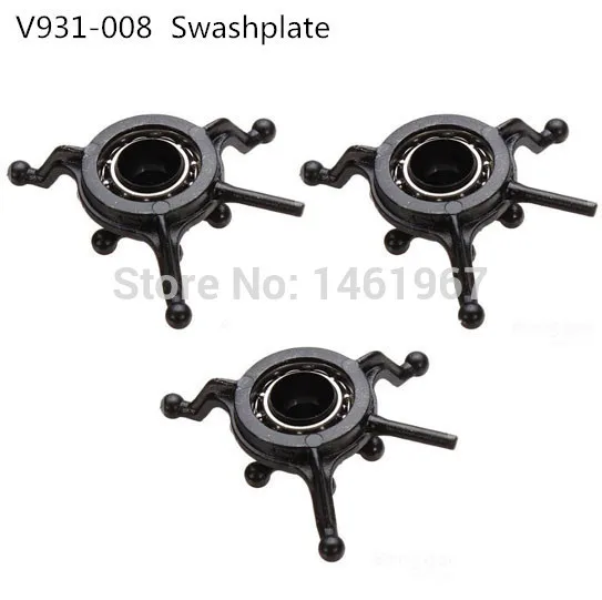 

Free Shipping WLtoys V931 Helicopter Parts Swashplate V931-008 3pcs/lot