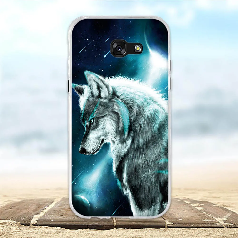 40 Для samsung Galaxy A3 Чехол Мягкий ТПУ силиконовый для samsung Galaxy A5 чехол с животным узором для samsung A3 A5 Funda - Цвет: 40