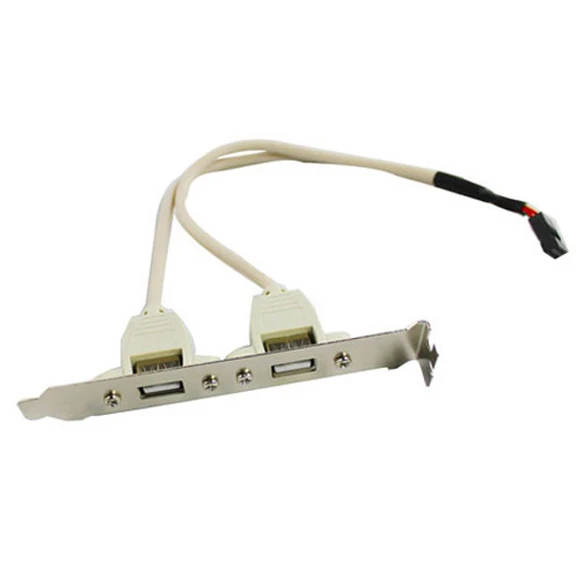 Материнская плата USB 2 0 Кабель адаптер кронштейн задней панели QJY99|motherboard usb|rear
