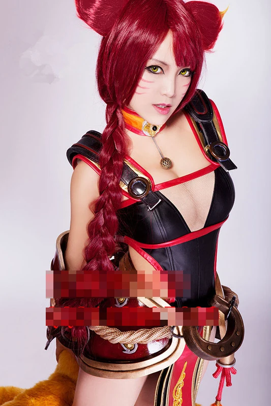 Костюмы на Хэллоуин для женщин костюм косплея ахри лисы|costume bow and arrow|halloween costumes