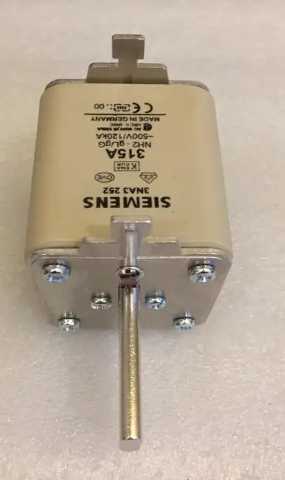 

Предохранитель питания 3NA3252, 315A, 500 в, полупроводниковый предохранитель, блок предохранителей