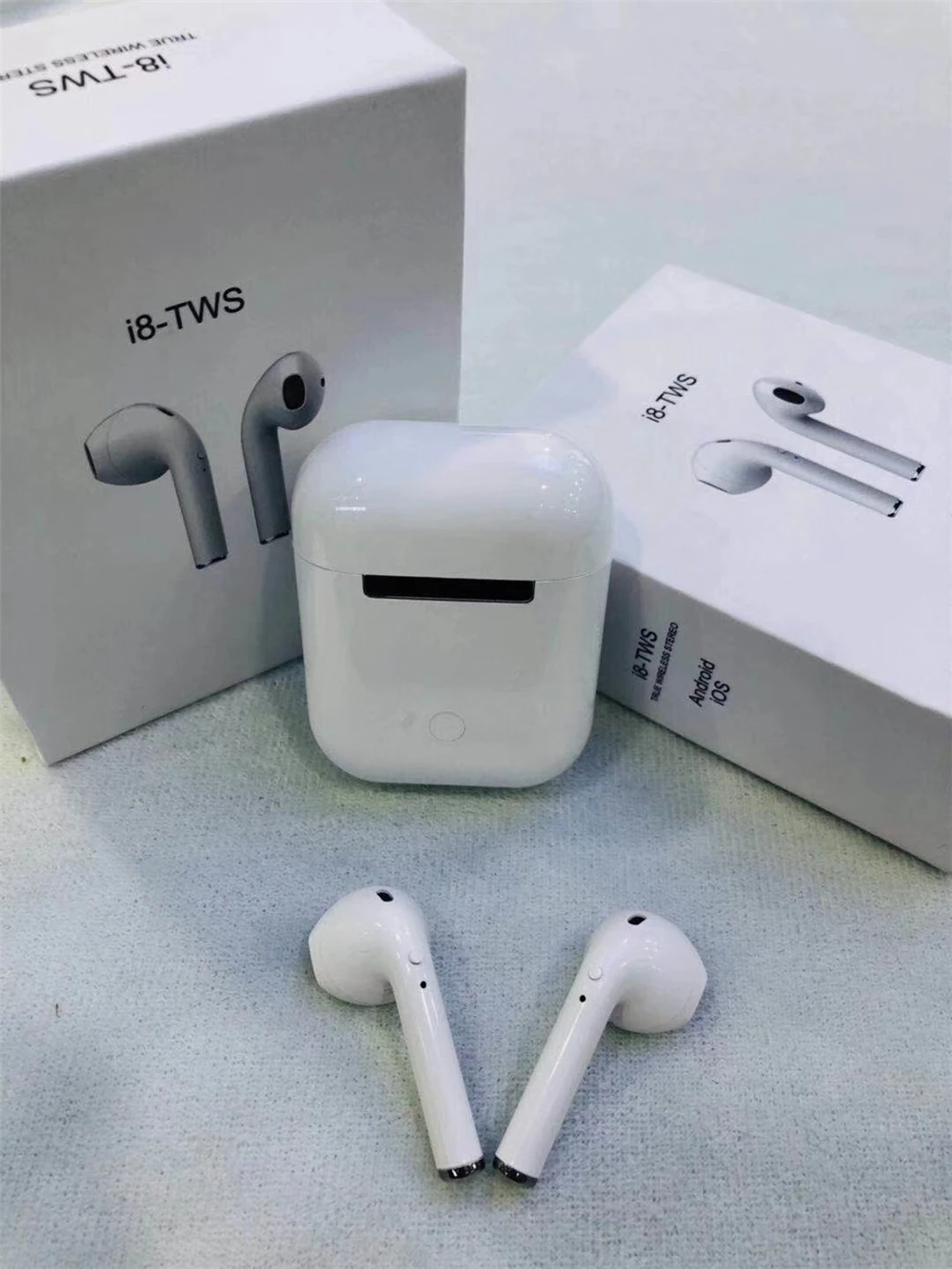 Новые I8 TWS беспроводные мини наушники вкладыши Bluetooth 4 2 двухсторонние стерео