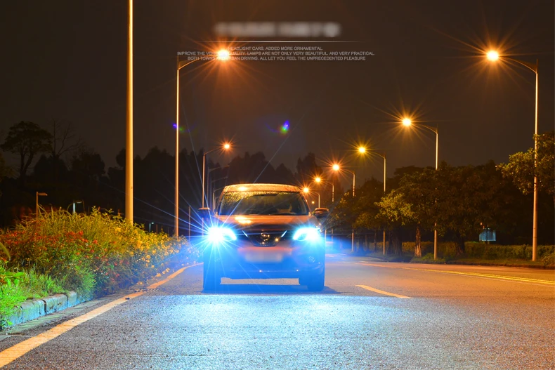 Ownsun Eagle Eyes светодиодный проектор линзы фары для Nissan X-Trail