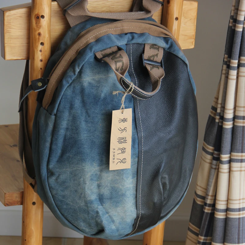 Джинсовый Рюкзак для женщин большой холщовый рюкзак путешествий и отдыха | Багаж