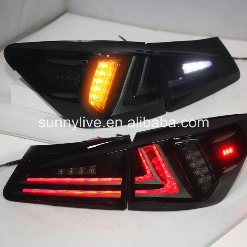 

LED Tail Lamp LED Rear Light 2006-12 year Smoke Black Color YZ for Lexus IS250
