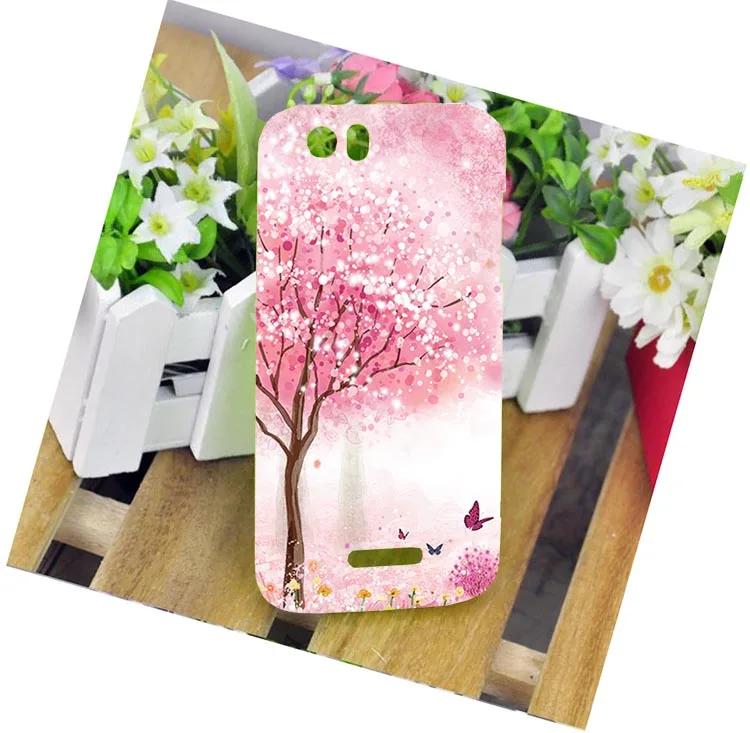 Шаблоны краска мягкая TPU чехол для Fly IQ4413 IQ 4413 Quad EVO Chic 3 лучшее качество покрытия