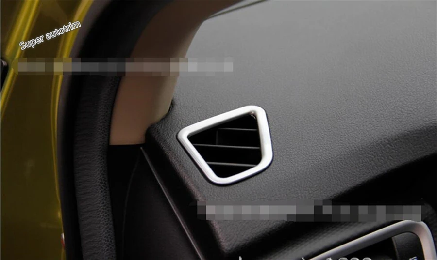 Чехол для кондиционера Lapetus 2 шт. подходит Suzuki Sx4 s cross 2014 2015 2016 АБС пластик