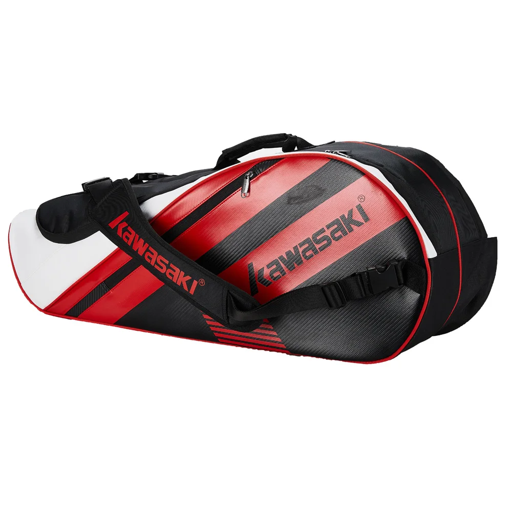 Kawasaki 9 шт. большая сумка для бадминтона спортивная тенниса емкость ракетки обуви