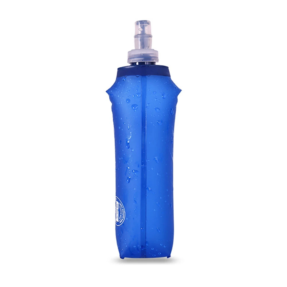 500ml Многоразмерная синяя складная сумка для воды, для спорта на открытом воздухе, портативный рюкзак для воды, сумка для воды для спорта на открытом воздухе, велоспорта, альпинизма - Цвет: 500ml