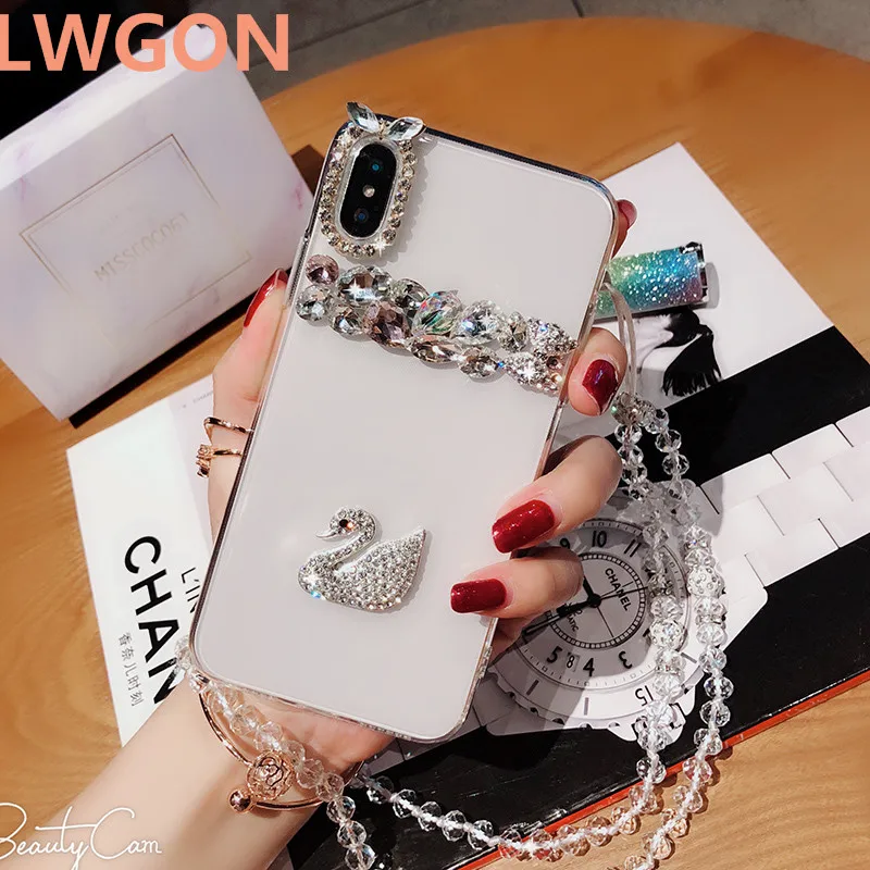 Для huawei nova 2 S 2i 3 3i 3e plus чехол со стразами ручной работы кристалл алмаза Bling Чехлы