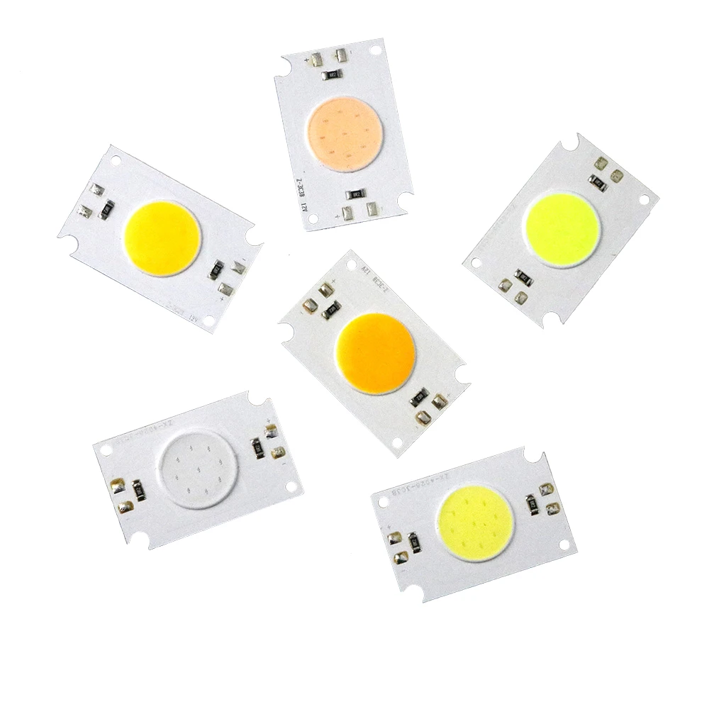 DC 12V светильник источник COB Светодиодная лампа чип 2 Вт диод ing для DIY шарик белый