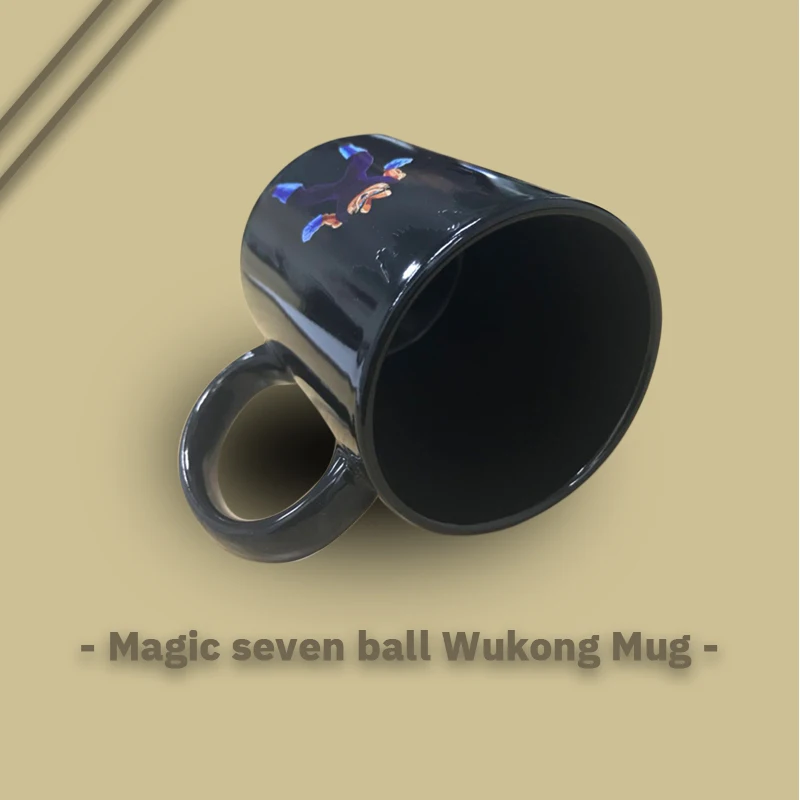 Dragon Ball SON Goku Magic Mug Hot Changing Color Cups Heat Reactive Mugs Super Saiyan Milk Coffee Cup | Дом и сад