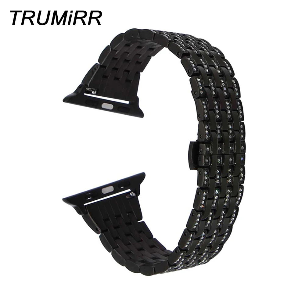Браслет из нержавеющей стали для iWatch Apple Watch Series 5 4 3 2 1 38 мм 40 42 44 мм|strap bracelet|watchband for