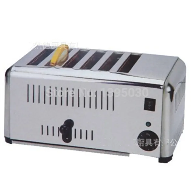 

EST-6 Household Automatic Stainless Steel of 6 Slice Toaster bread making machine 220V 2.5kW 1PC