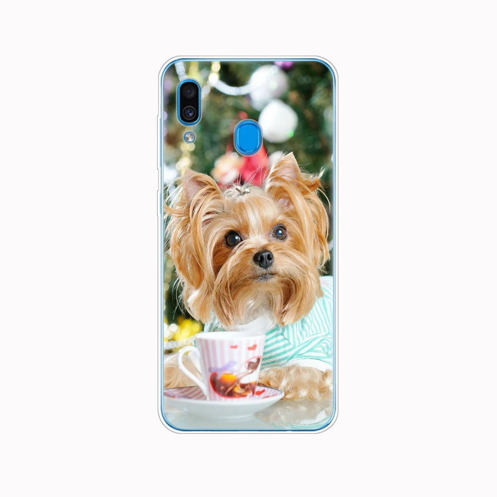 33291 Чехол для samsung A50 чехол для samsung Galaxy A50 A60 A10 A30 A40 A70 50 A9 A7 йоркширского терьера Собака Щенок - Цвет: 33291
