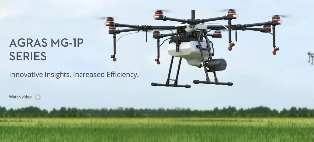 DJI MG-1P, сельскохозяйственный распылительный Дрон, международная версия,! С камерой FPV и радаром высокой точности с препятствиями, 10л