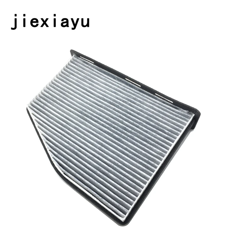 УГЛЕРОДНЫЙ воздушный фильтр для салона Golf Jetta MK5 MK6 Passat B6 B7L CC Tiguan Caddy EOS Touran Leon 1K1 819 653