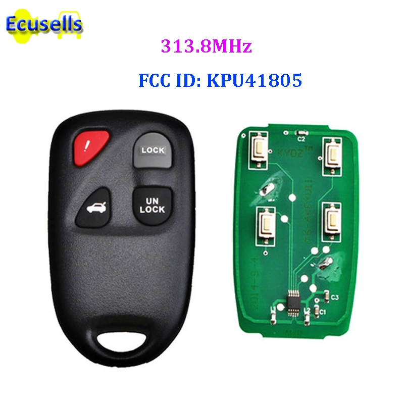Новый пульт дистанционного управления без ключа для Mazda 6 M6 RX 8 2004 2008 FCC ID: KPU41805 313