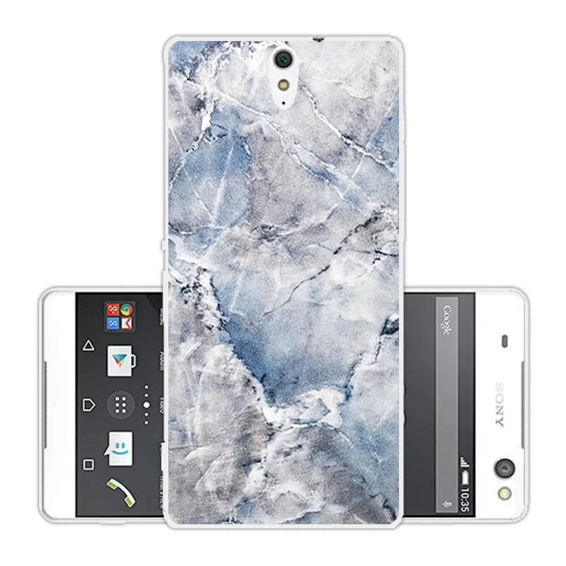 Для Sony Xperia C5 чехлы для телефонов мягкий силиконовый чехол на заднюю панель с