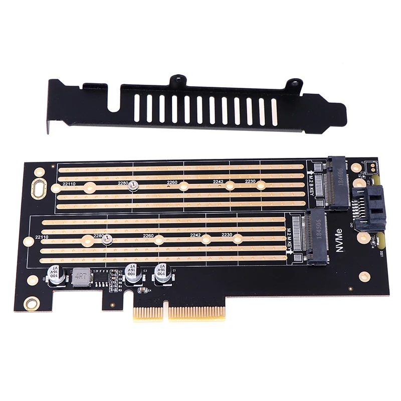 Конвертер M.2 NVMe Ssd NGFF PCIe X4 M2 конвертер M2.pcie SSD адаптер M2 M Ключ адаптер M.2 Sata M ключ B Ключ