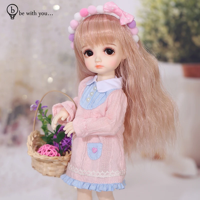 BJD Девочка Малыш 1/6 yosd капуста милая кукла быть с вами Маленькая девочка