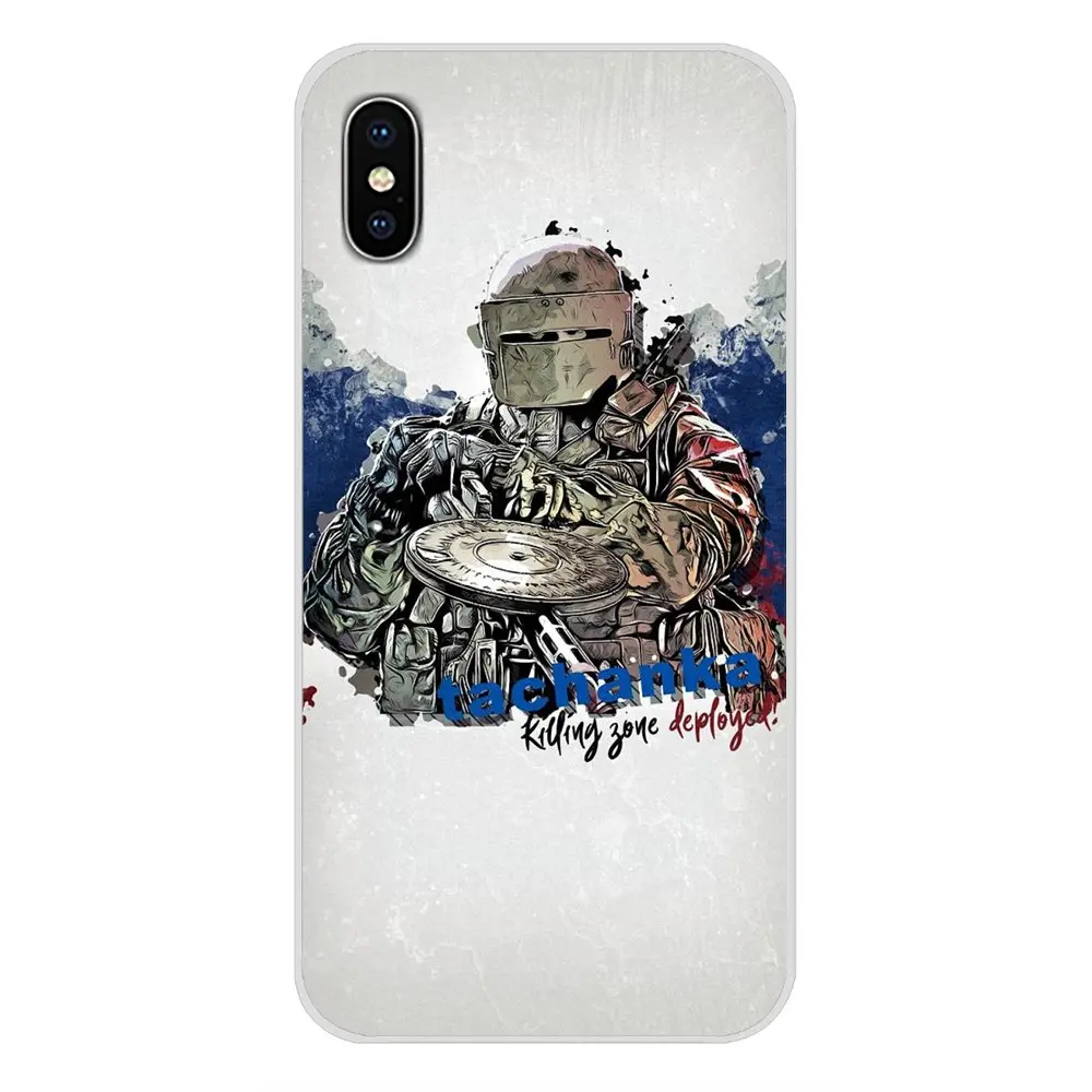 Силиконовый чехол для телефона Xiaomi Redmi Note 6A MI8 Pro S2 A2 Lite Se MIx Max 2 3 Oneplus 6T Rainbow Six Siege game