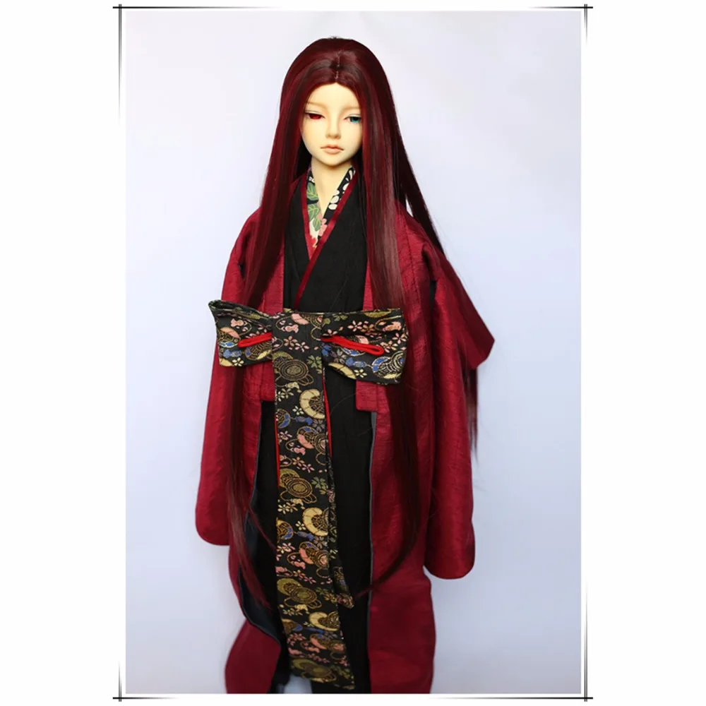 Cateleya BJD волосы куклы длинные прямые груша голова наконечник слегка перемотки